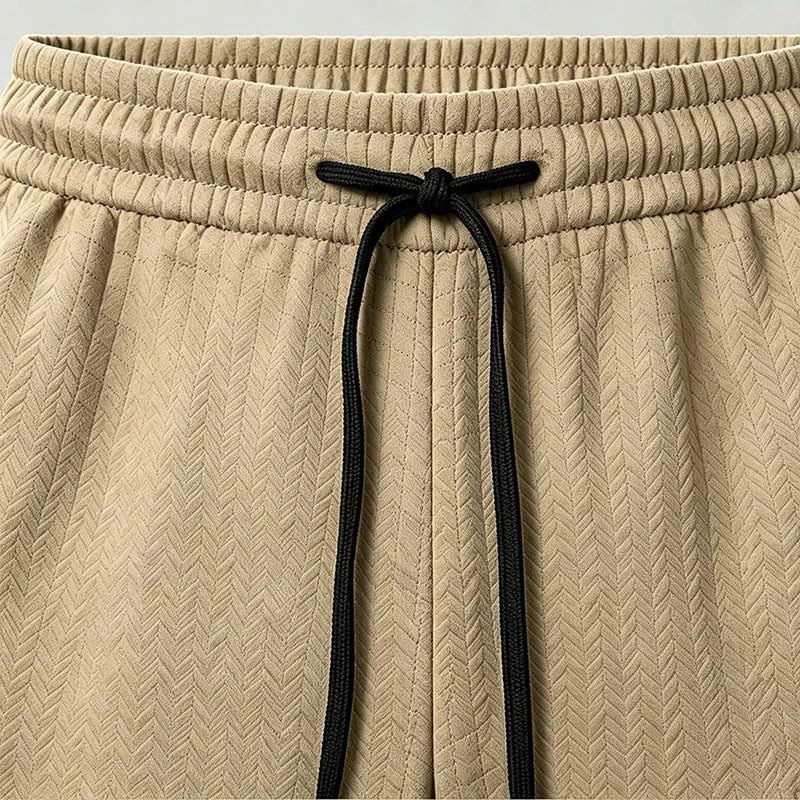 Monathic Men's Jacquard Shorts Casual