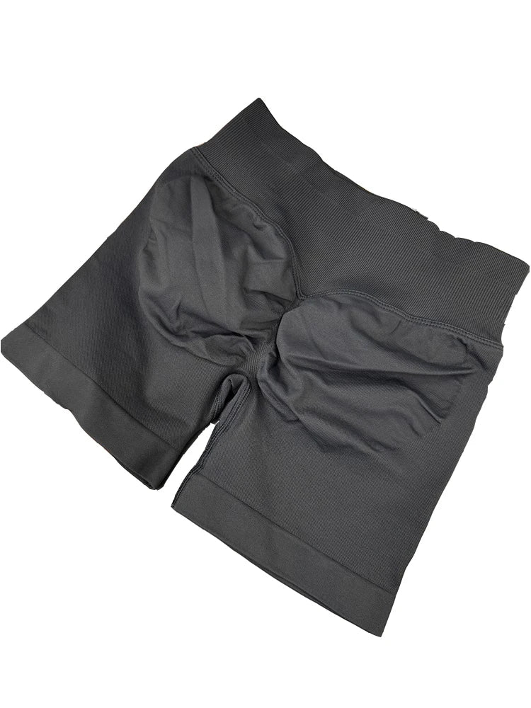 Monathic SculptLift™ Seamless Scrunch Shorts – High Waist Butt Lifting
