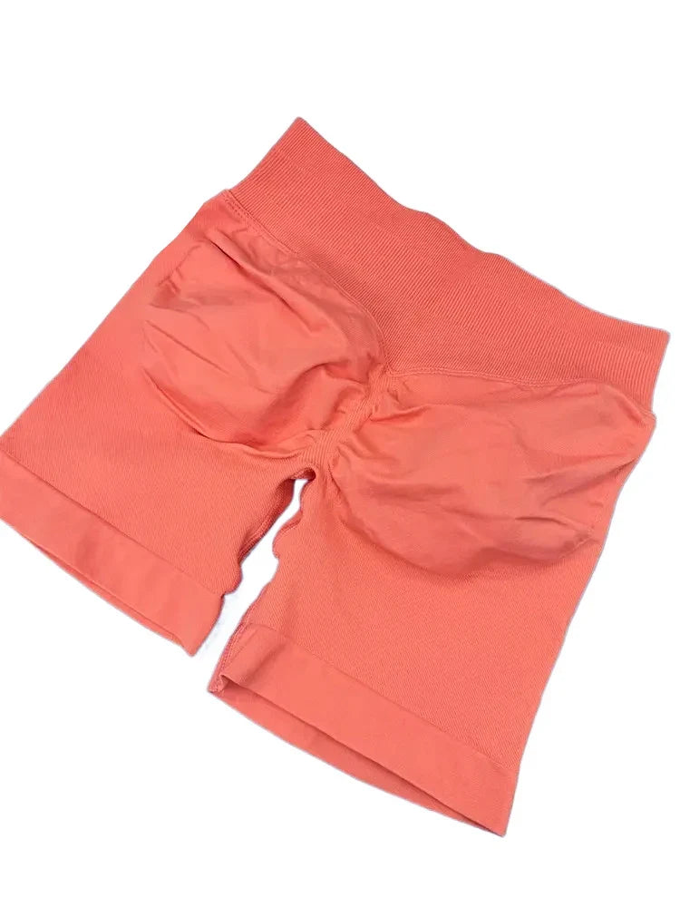 Monathic SculptLift™ Seamless Scrunch Shorts – High Waist Butt Lifting