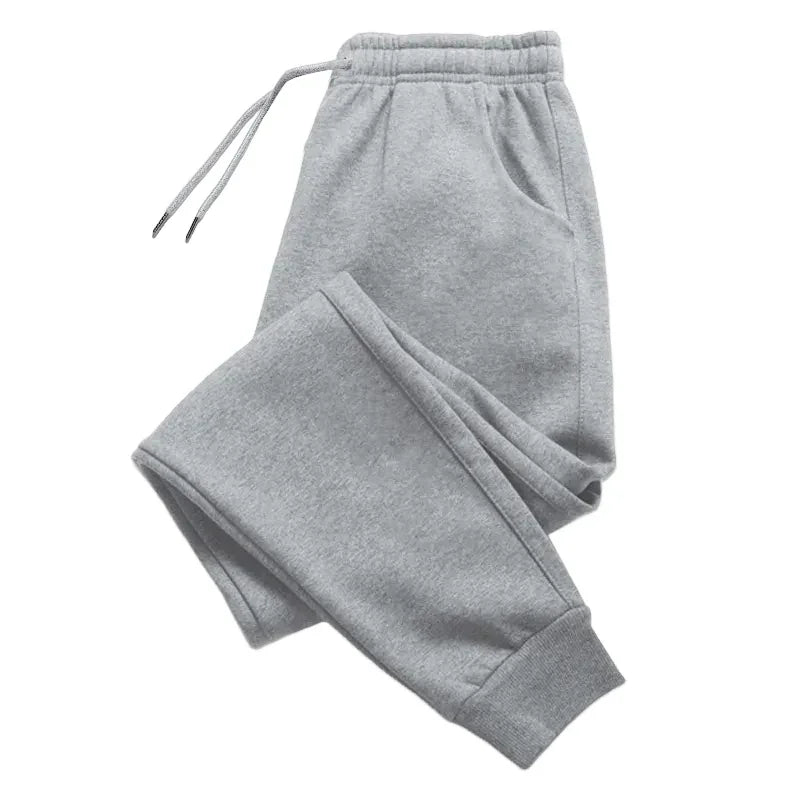 Monathic Men's Premium Solid-Color Jogger Sweatpants with Adjustable Drawstring