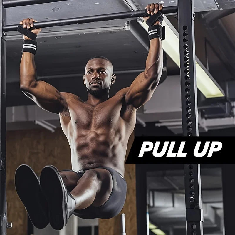 Weightlifting Wrist Straps & Fitness Gloves for Pull-Ups