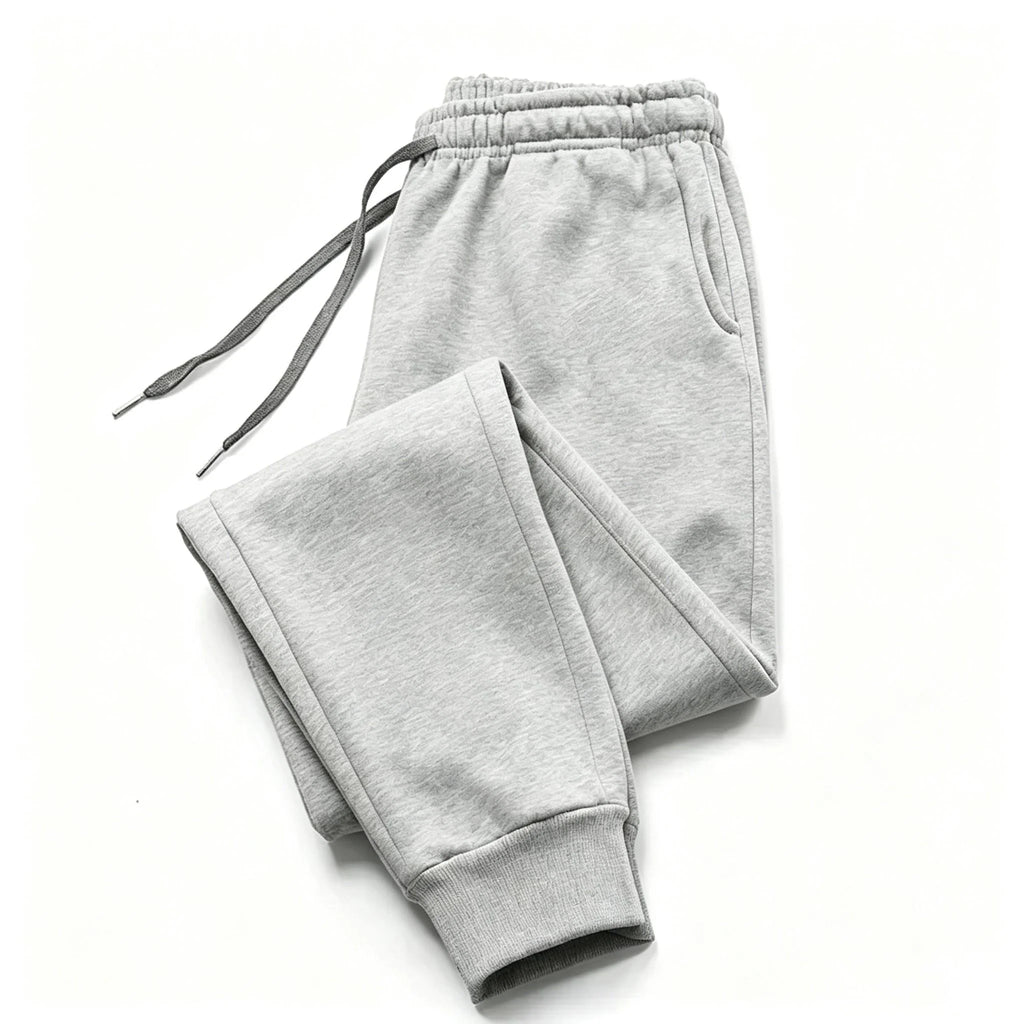 Monathic Men's Premium Solid-Color Jogger Sweatpants with Adjustable Drawstring