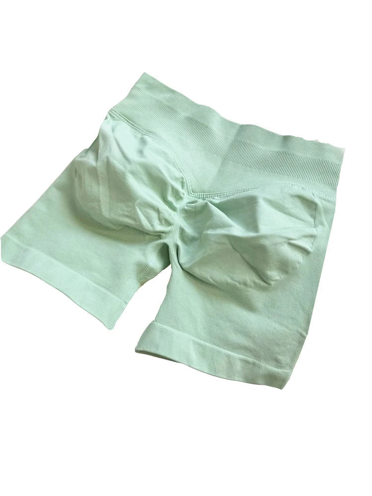 Monathic SculptLift™ Seamless Scrunch Shorts – High Waist Butt Lifting