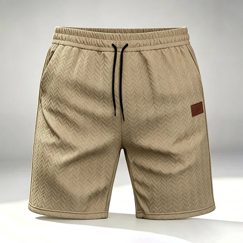 Monathic Men's Jacquard Shorts Casual