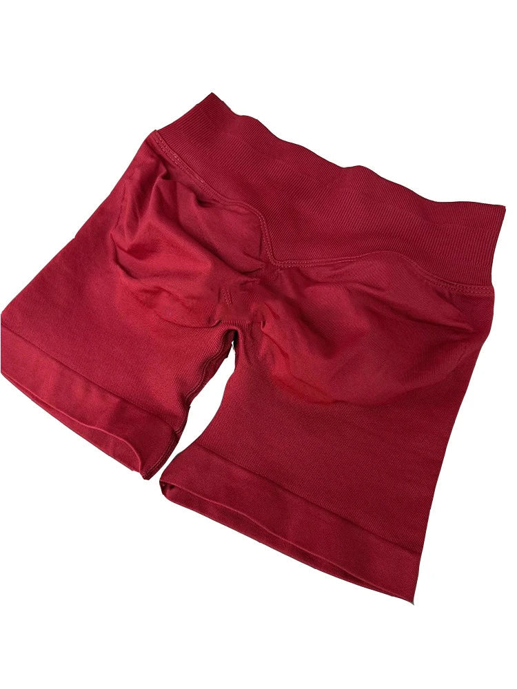 Monathic SculptLift™ Seamless Scrunch Shorts – High Waist Butt Lifting