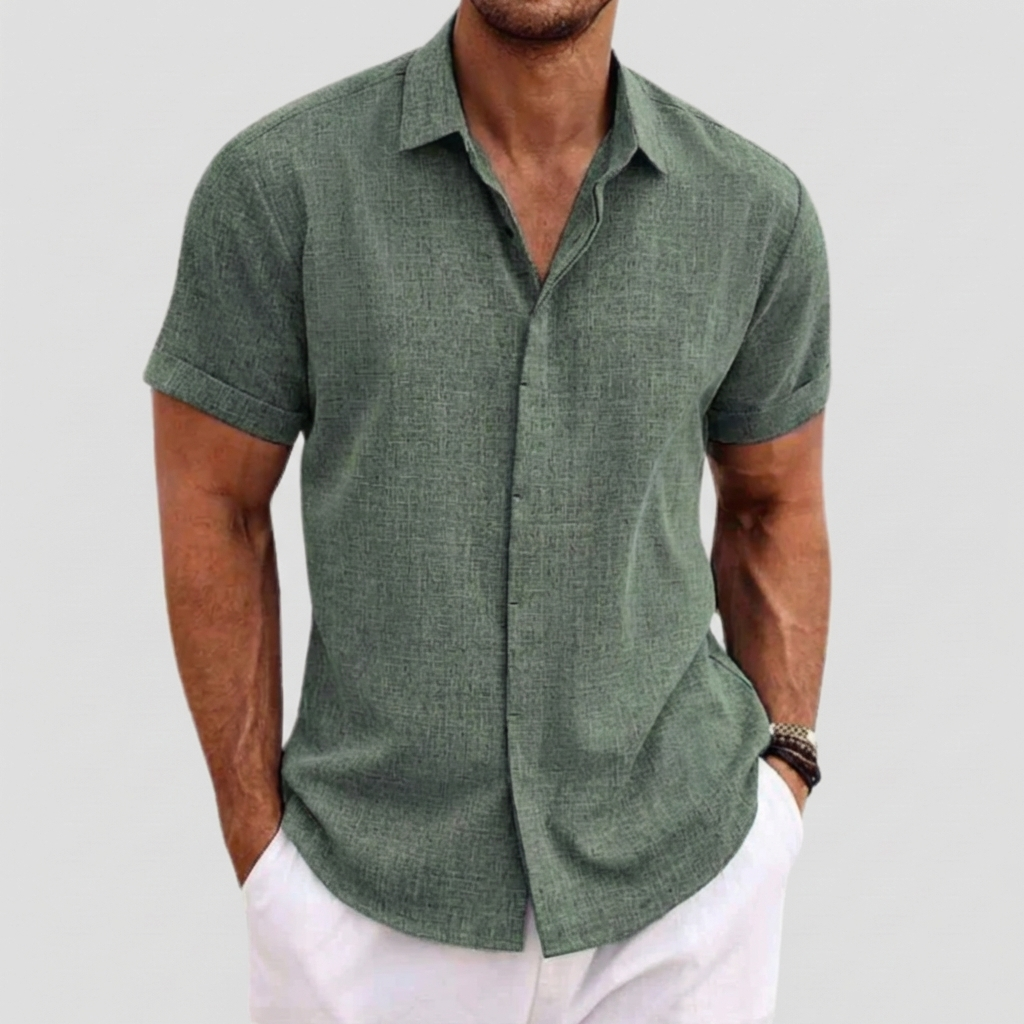 Modern and Versatile Short-Sleeve Shirt
