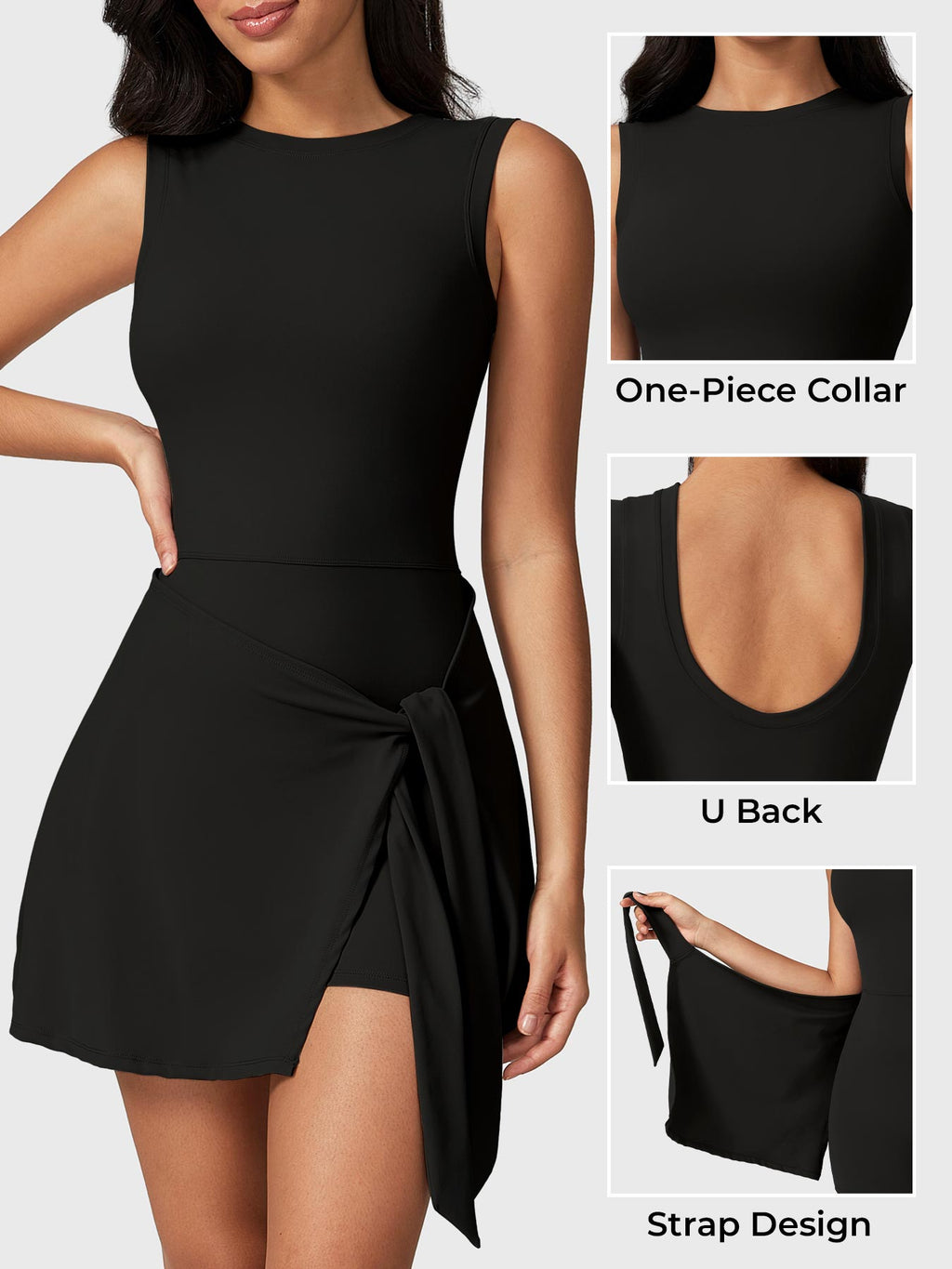 Monathic CoreFlex Performance Sleeveless Tennis Dress