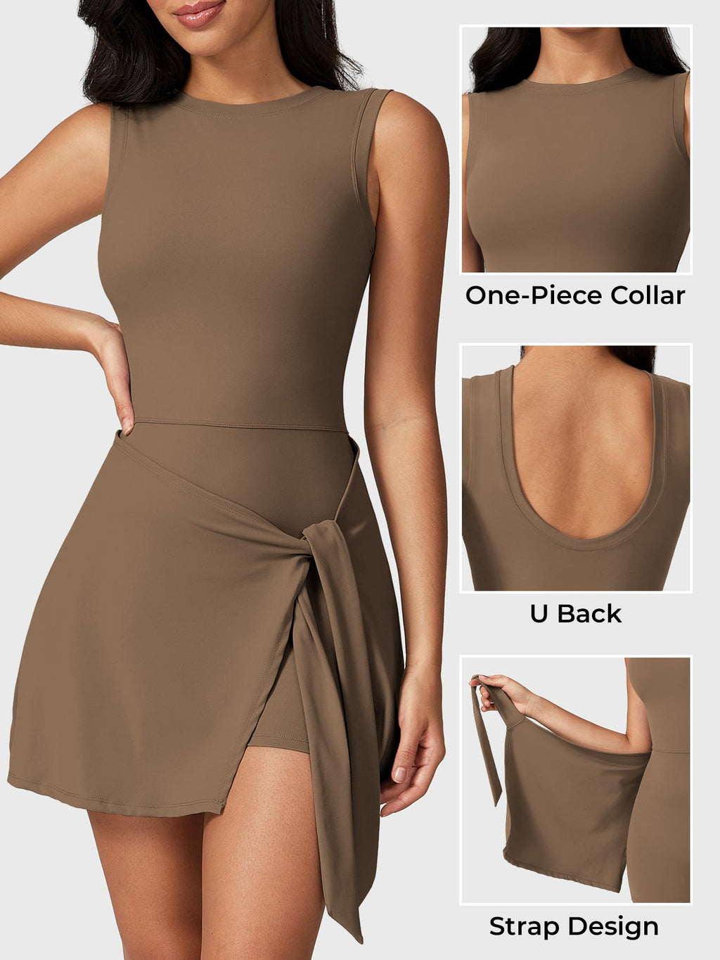 Monathic CoreFlex Performance Sleeveless Tennis Dress