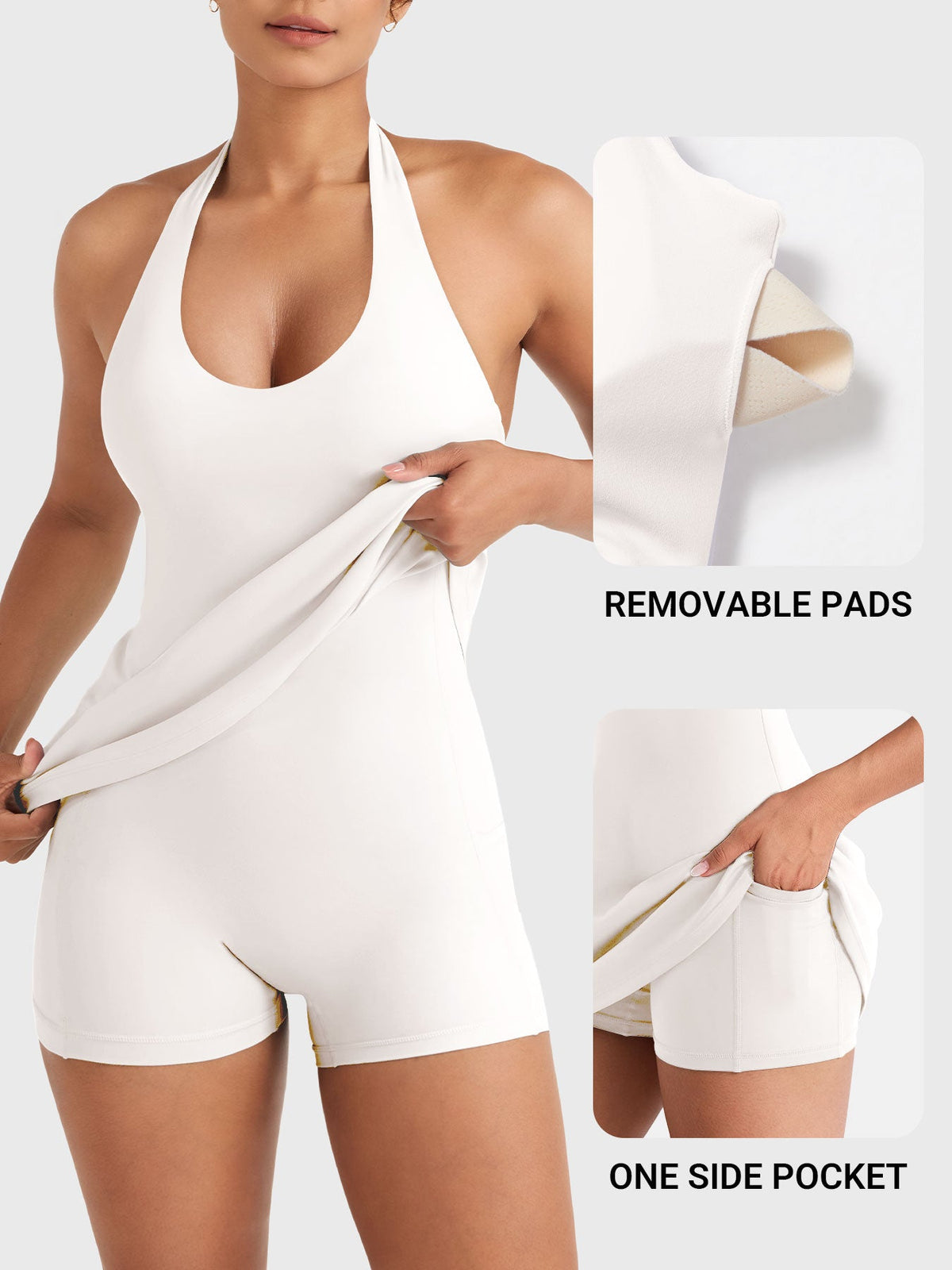 Monathic CoreFlex Performance Halter Tennis Dress