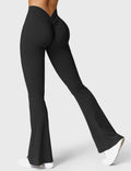 Daze Flared Leggings with V-Back