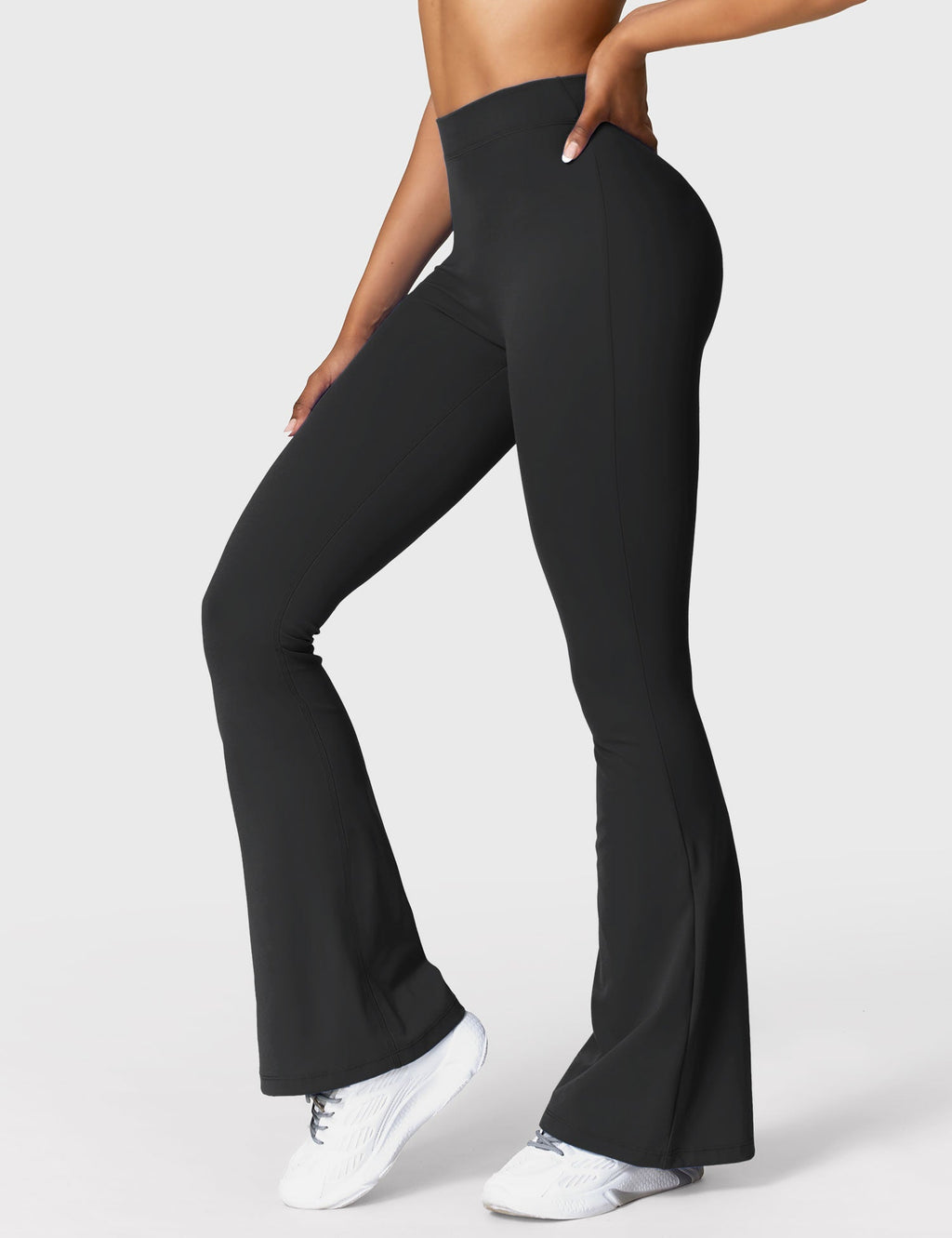 Daze Flared Leggings with V-Back