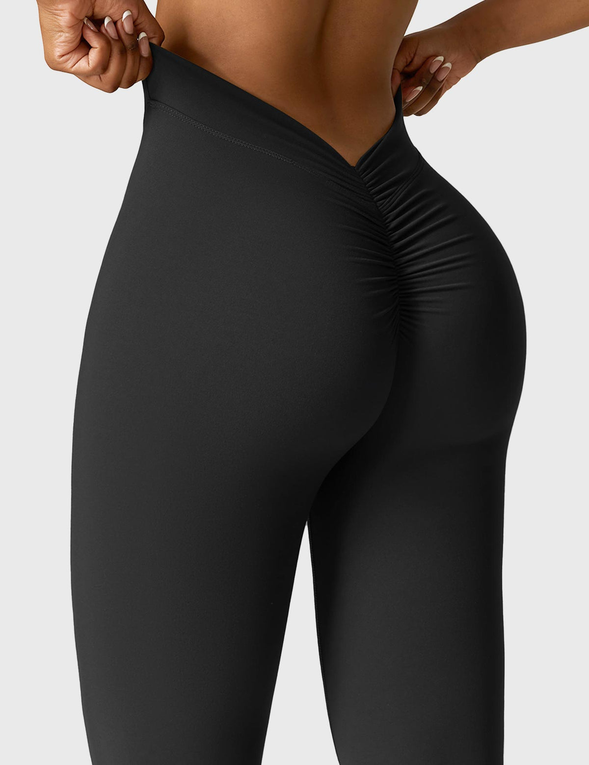 Daze Flared Leggings with V-Back