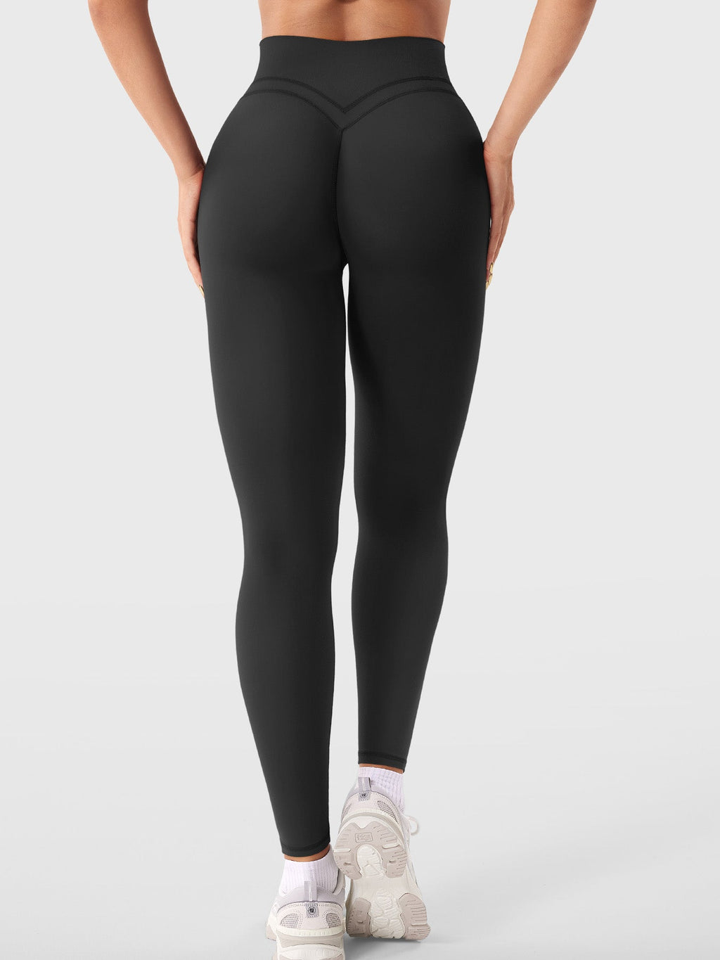 Seamless High-Waisted Flattering-Fit Leggings