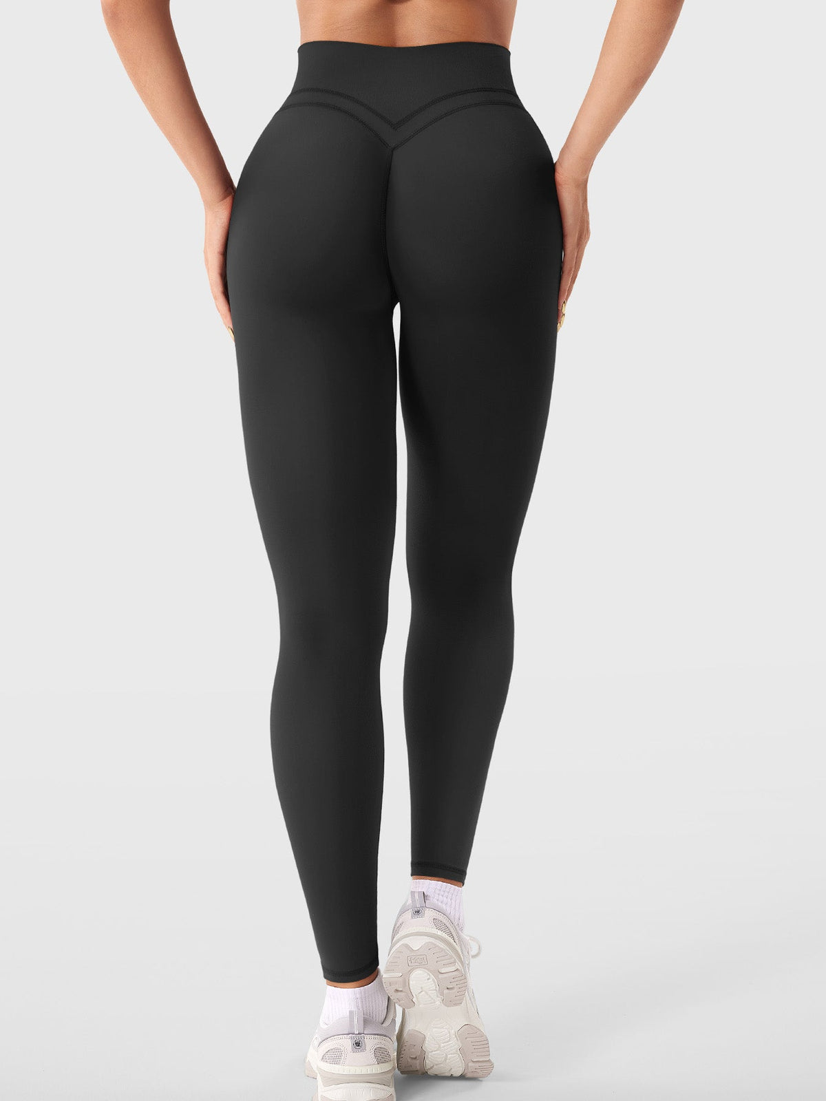 Seamless High-Waisted Flattering-Fit Leggings