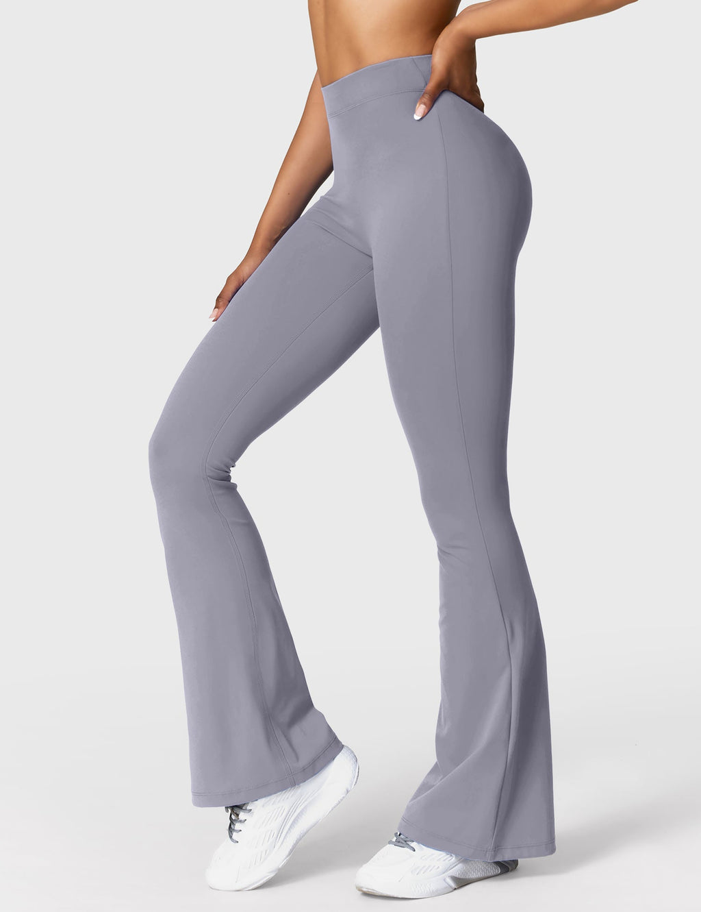 Daze Flared Leggings with V-Back