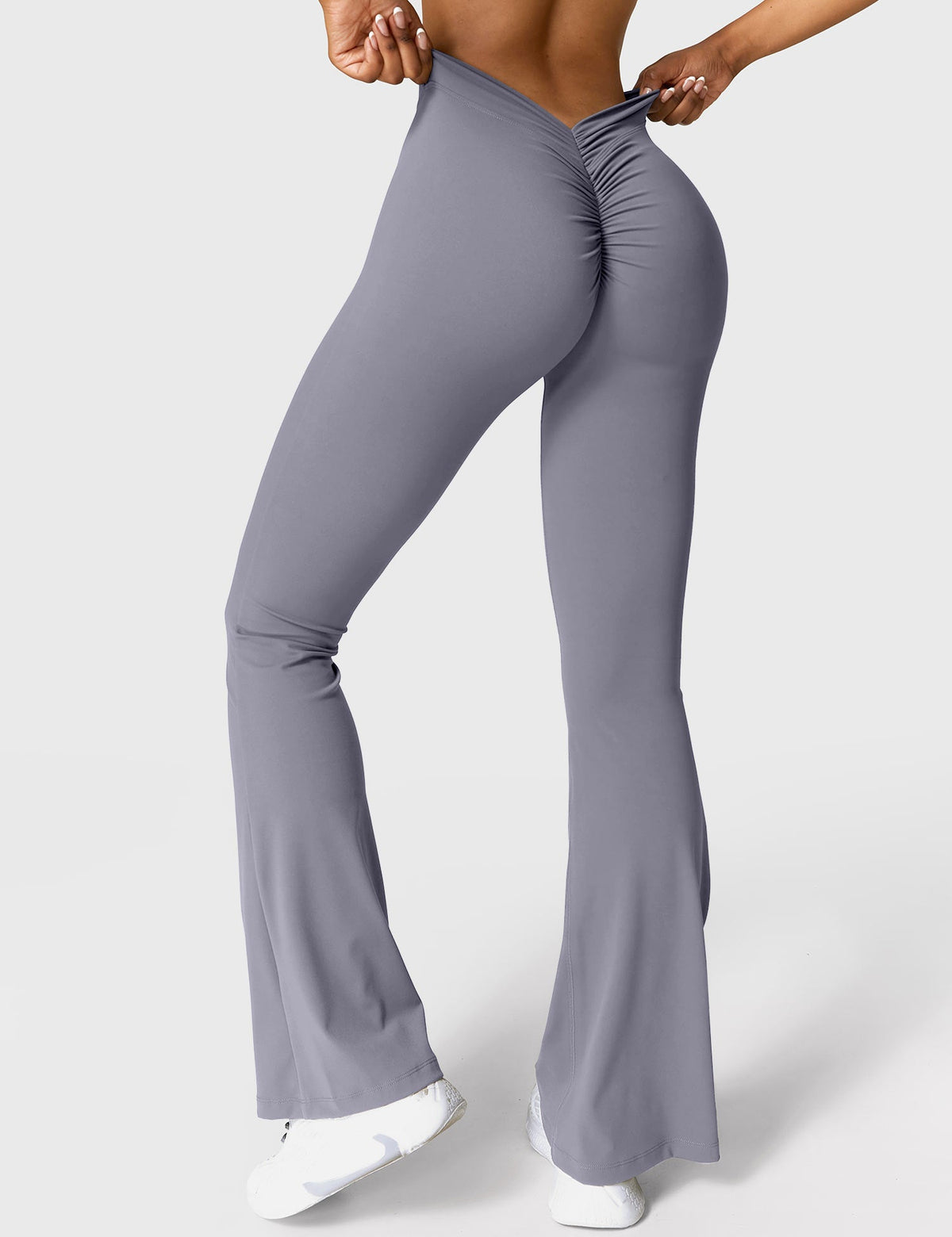 Daze Flared Leggings with V-Back