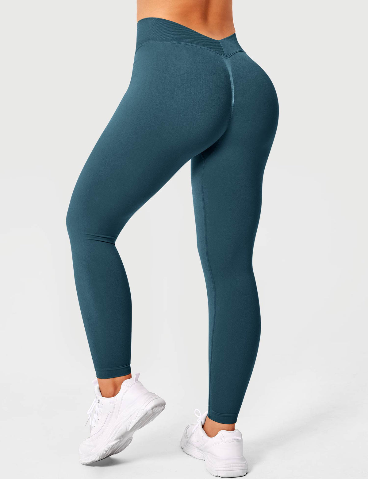 Leggings with Elegant V-Back