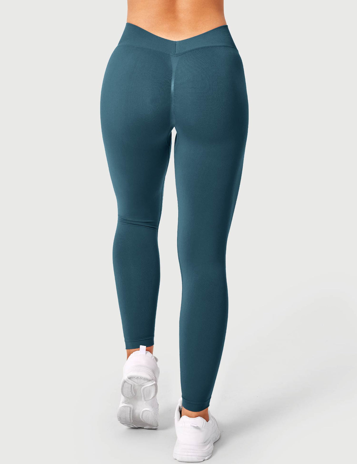 Leggings with Elegant V-Back