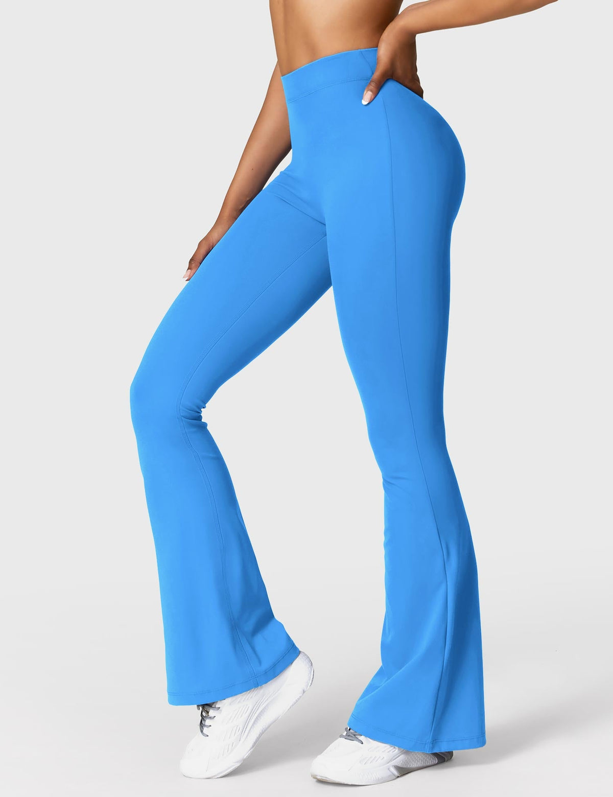 Daze Flared Leggings with V-Back