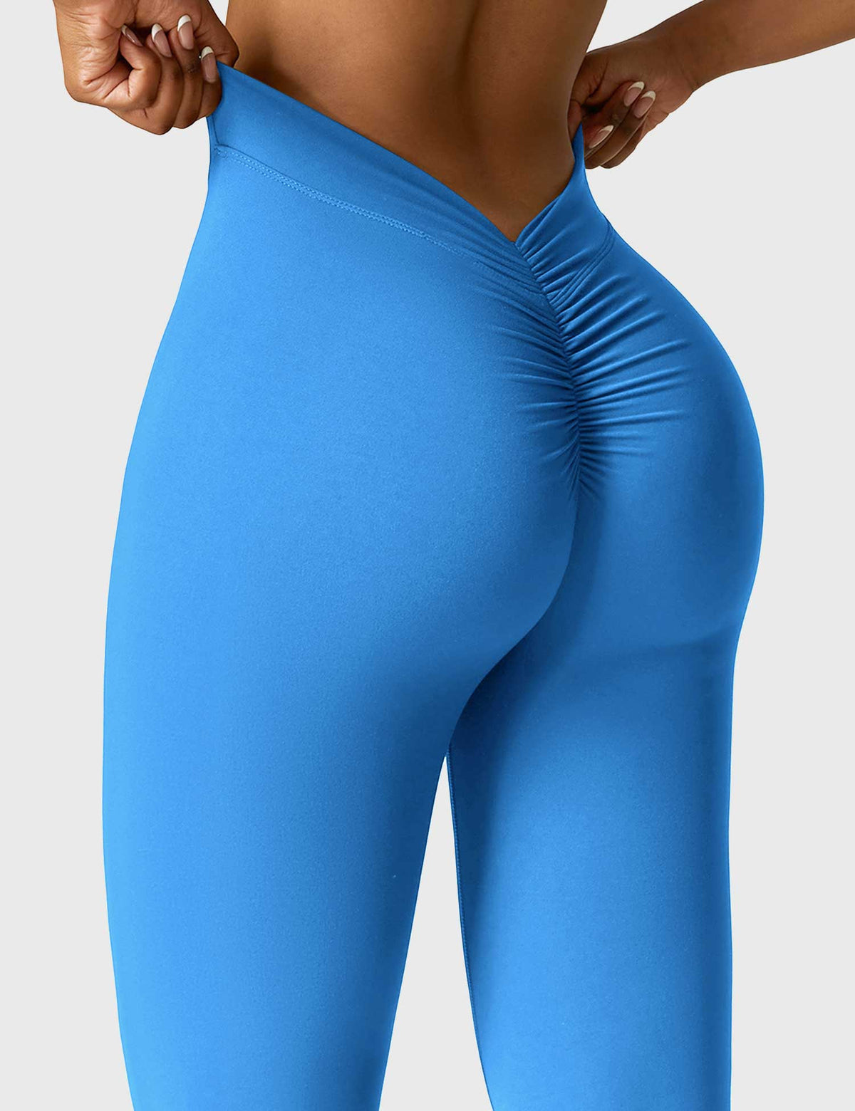 Daze Flared Leggings with V-Back