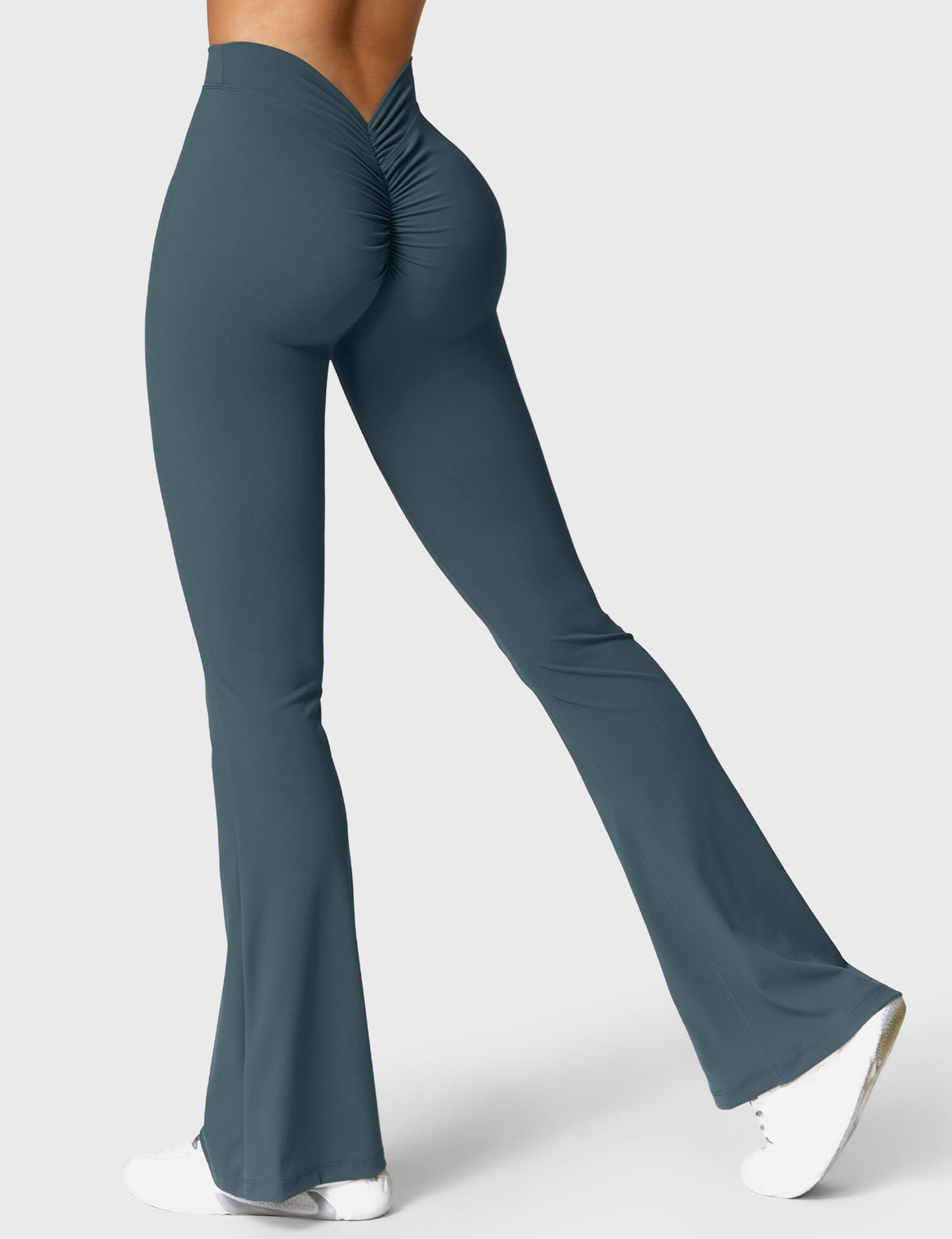 Daze Flared Leggings with V-Back