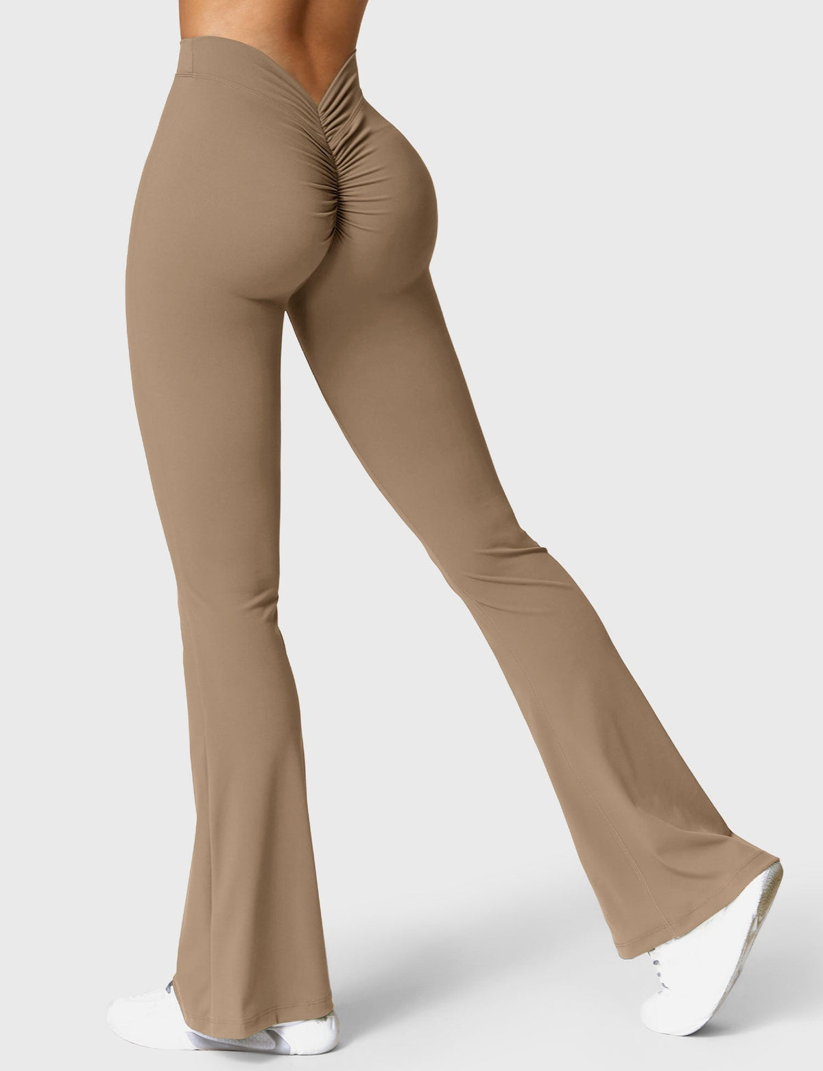 Daze Flared Leggings with V-Back