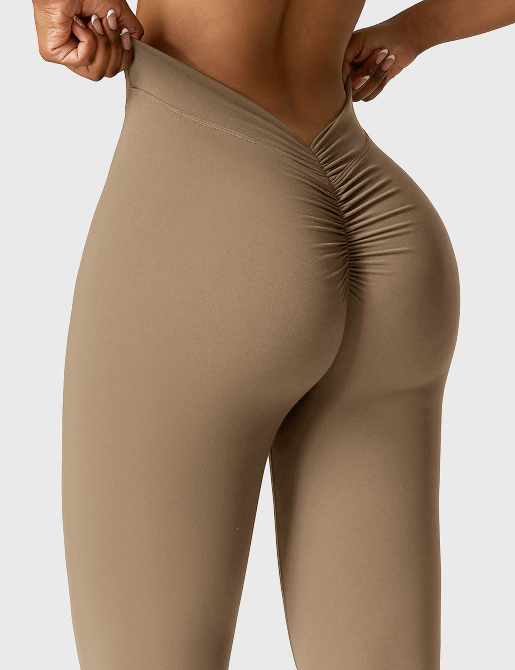 Daze Flared Leggings with V-Back