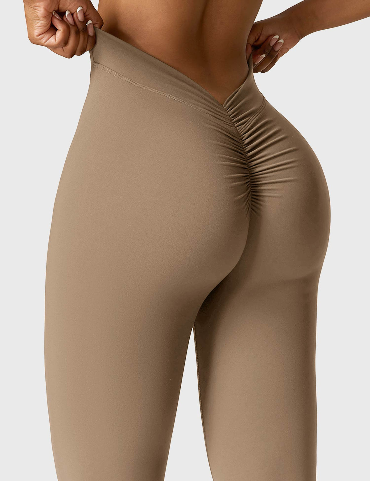 Daze Flared Leggings with V-Back