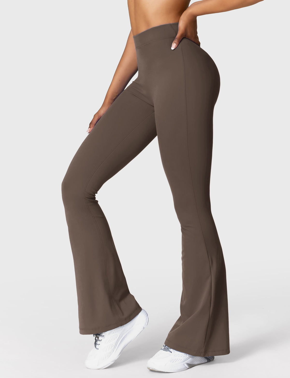 Daze Flared Leggings with V-Back