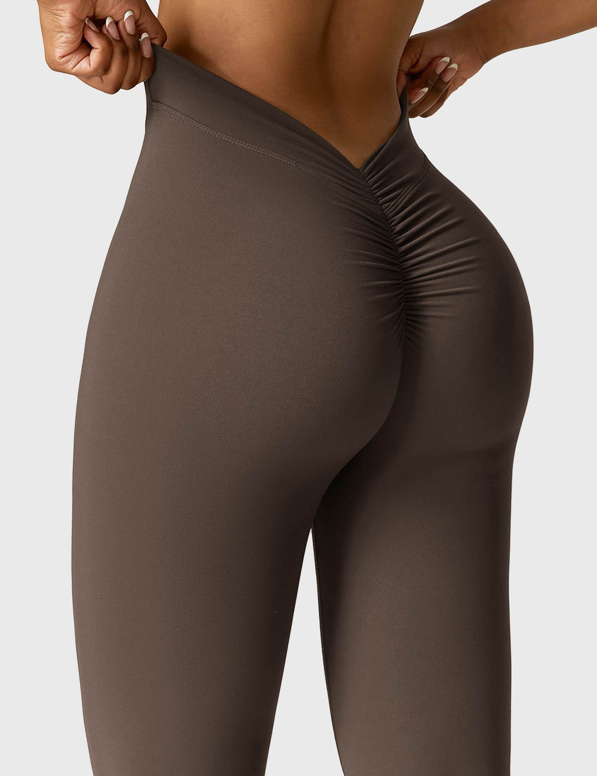Daze Flared Leggings with V-Back