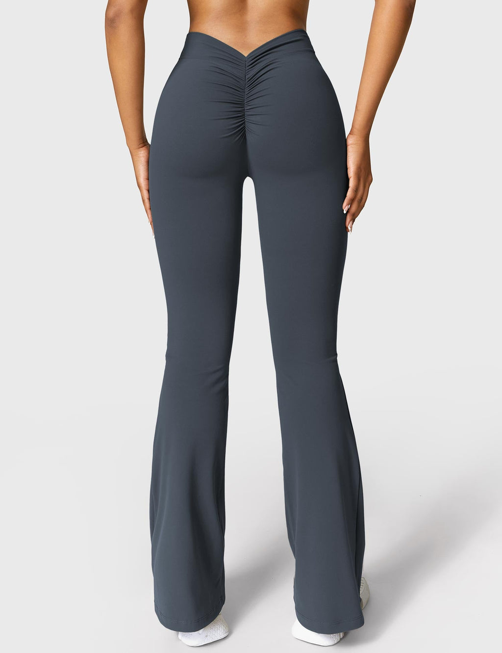 Daze Flared Leggings with V-Back