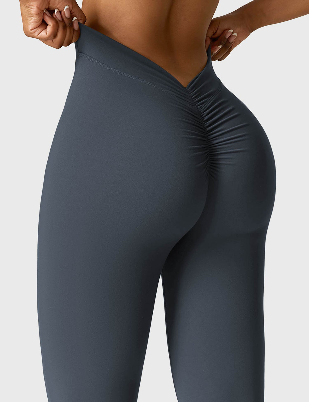 Daze Flared Leggings with V-Back