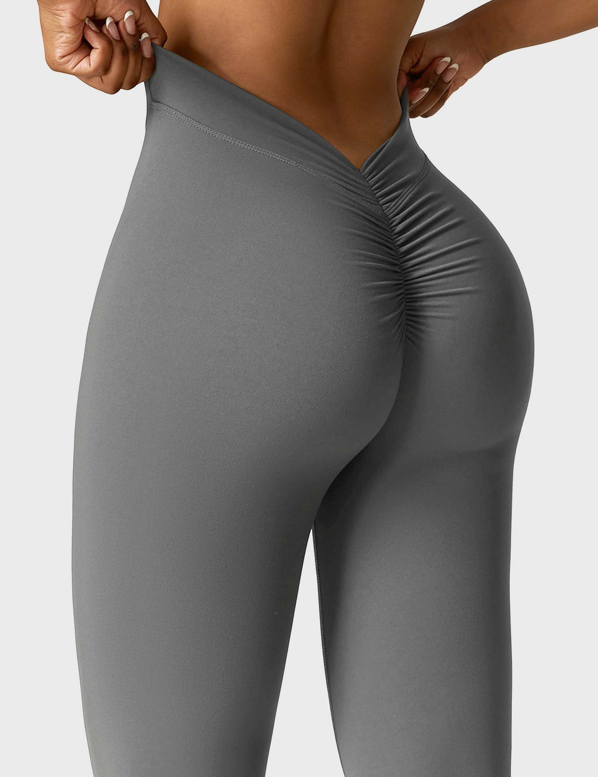 Daze Flared Leggings with V-Back
