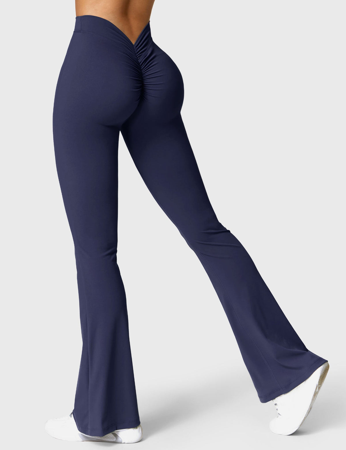 Daze Flared Leggings with V-Back