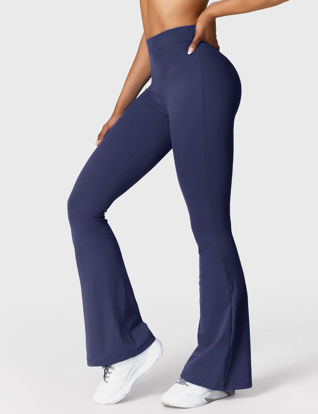 Daze Flared Leggings with V-Back