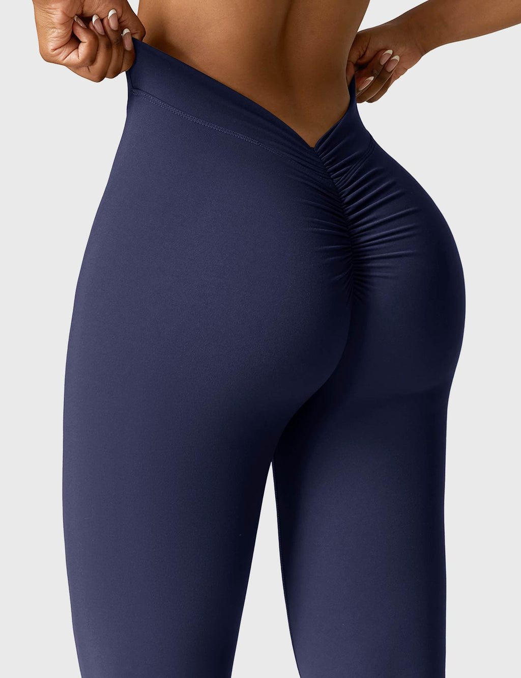 Daze Flared Leggings with V-Back