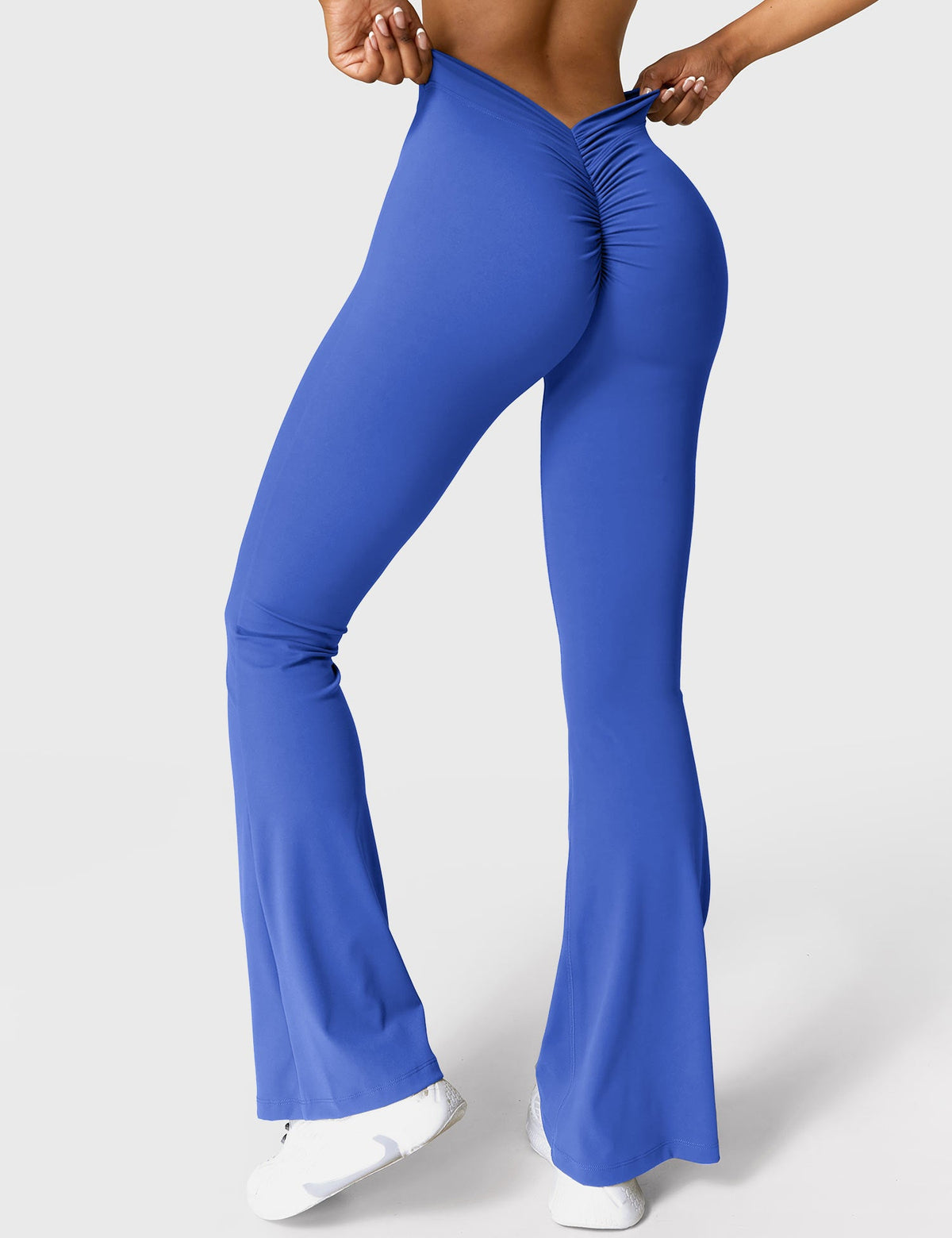 Daze Flared Leggings with V-Back