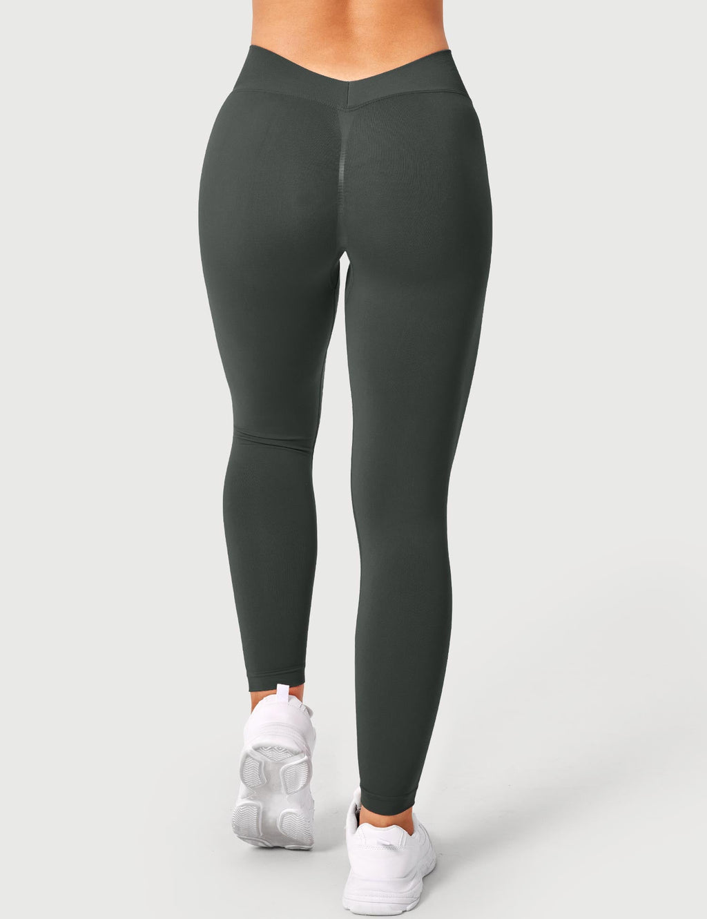 Leggings with Elegant V-Back