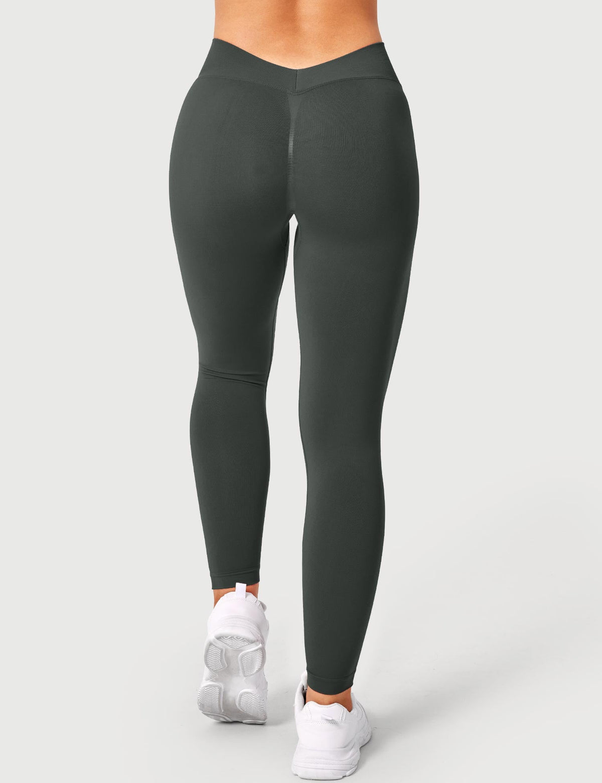Leggings with Elegant V-Back