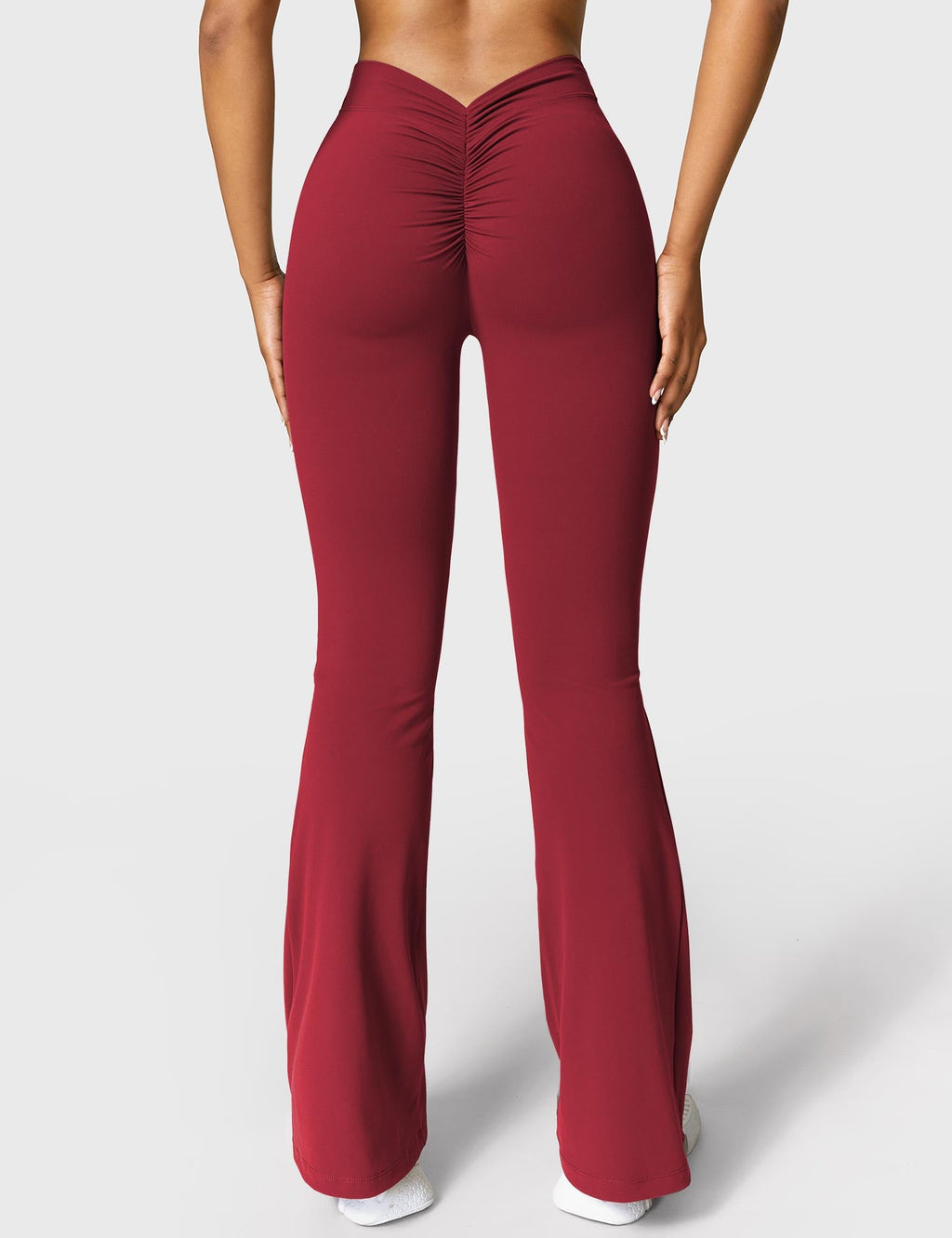 Daze Flared Leggings with V-Back