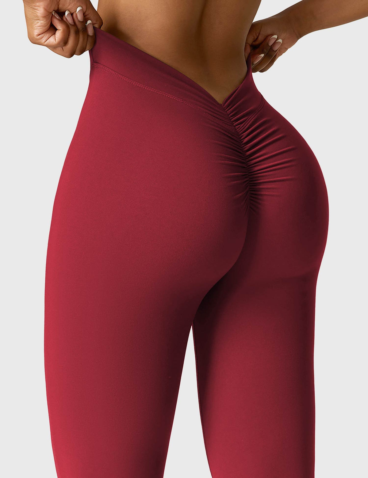 Daze Flared Leggings with V-Back