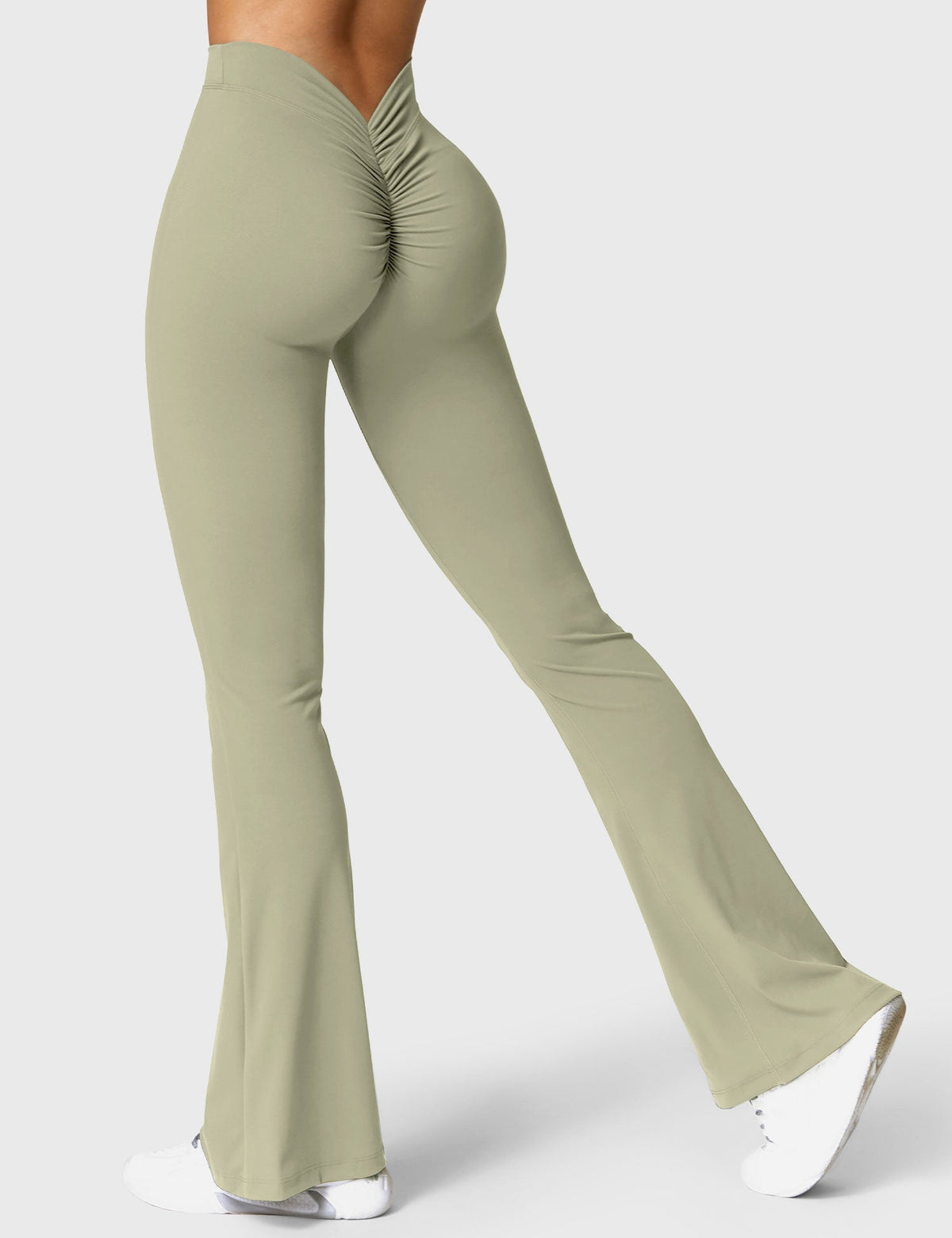 Daze Flared Leggings with V-Back