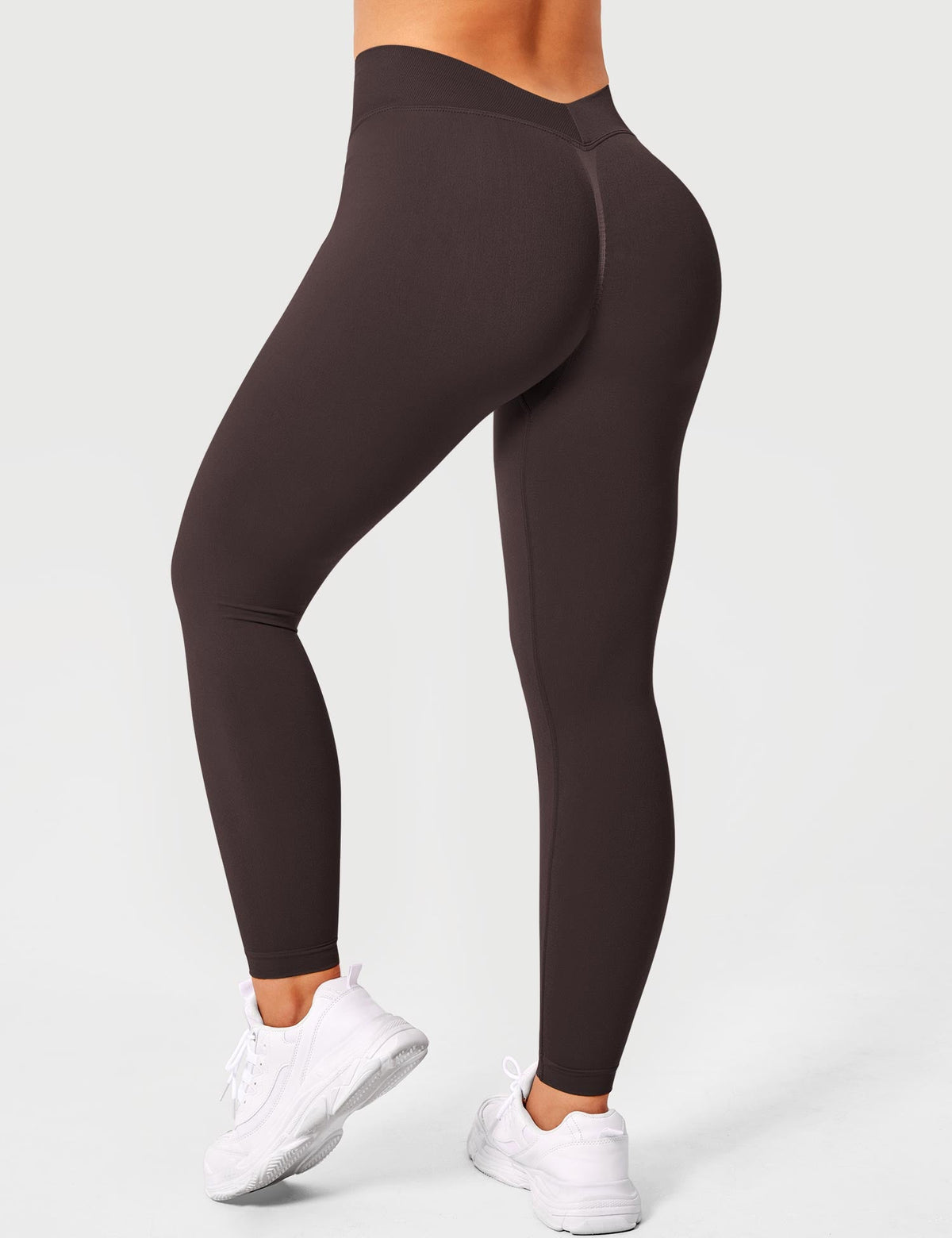 Leggings with Elegant V-Back
