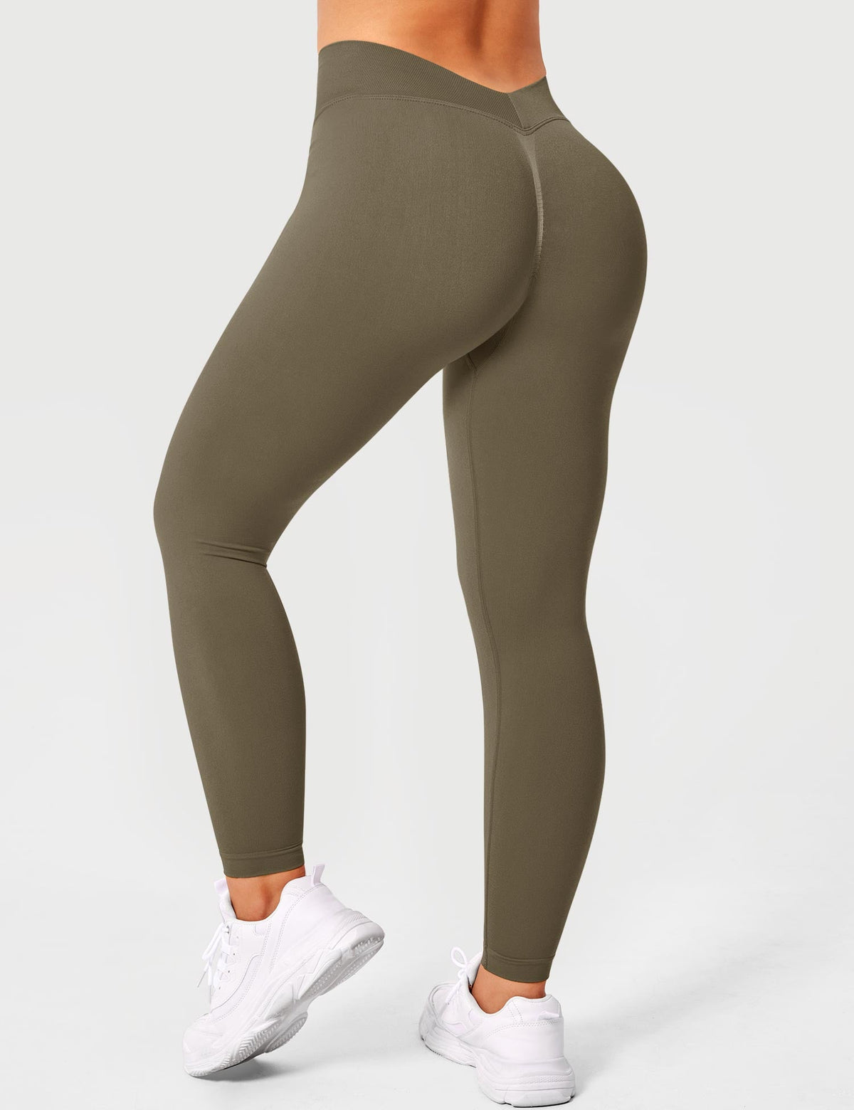 Leggings with Elegant V-Back