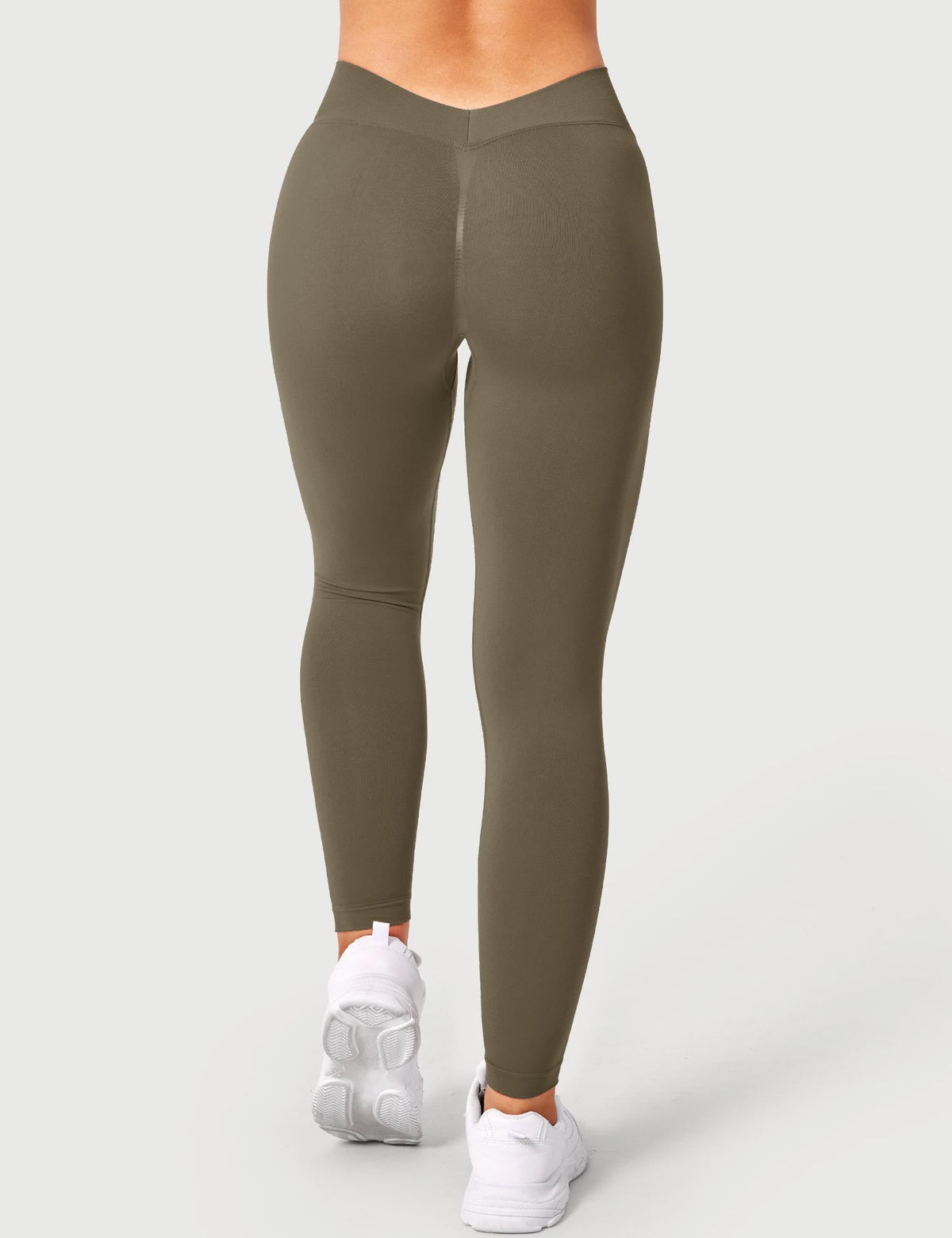 Leggings with Elegant V-Back