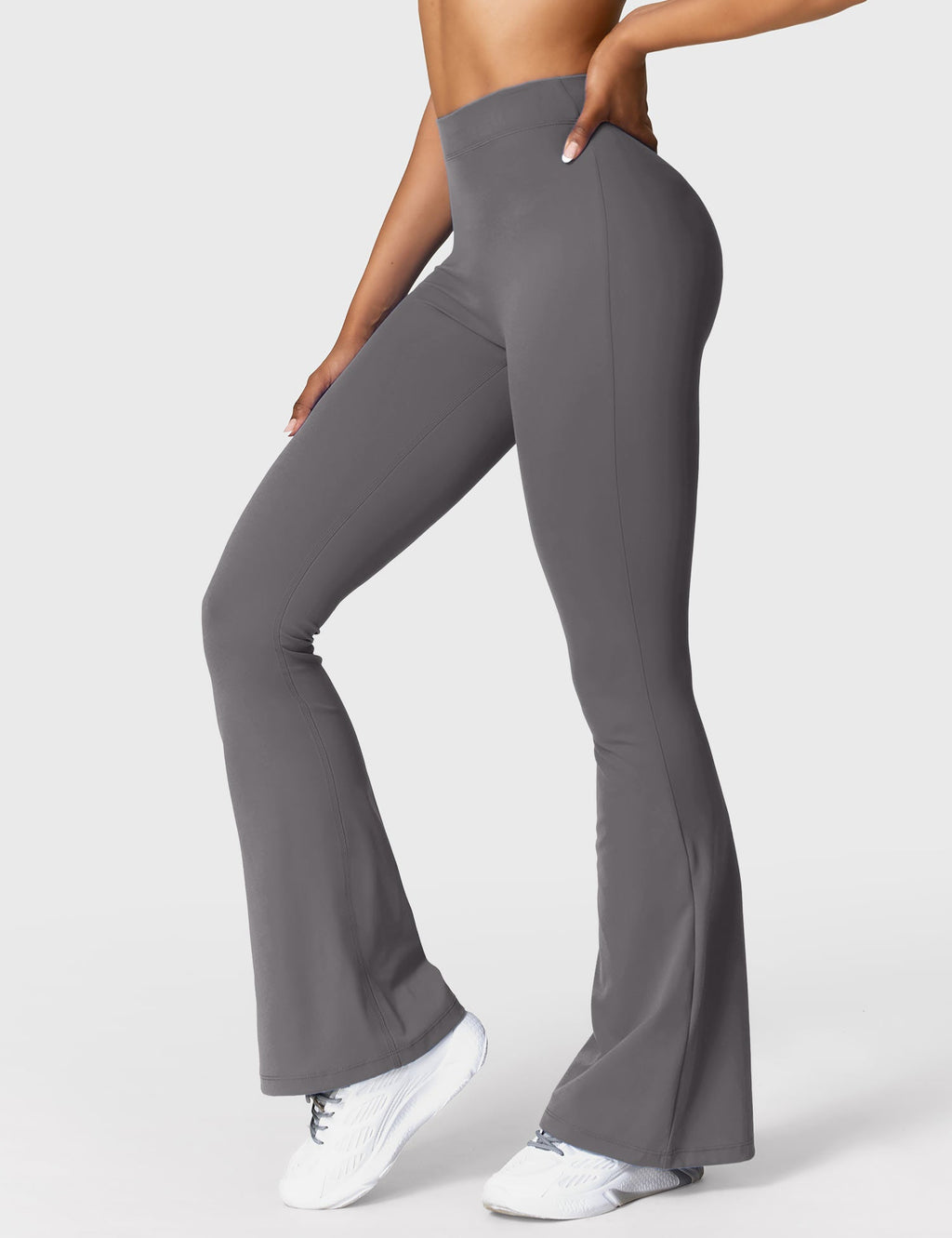 Daze Flared Leggings with V-Back
