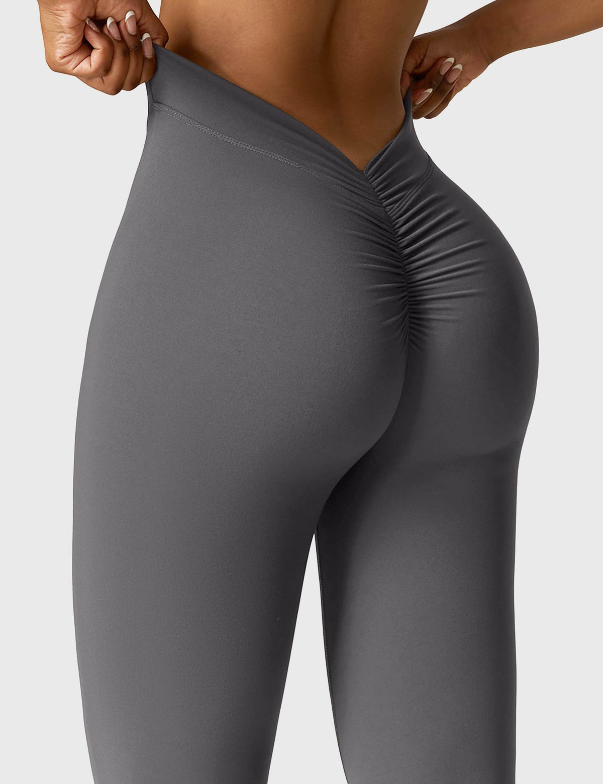 Daze Flared Leggings with V-Back