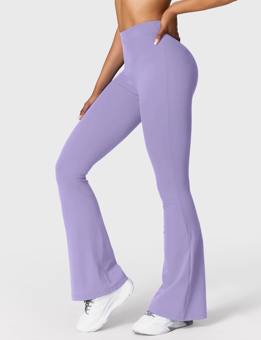 Daze Flared Leggings with V-Back