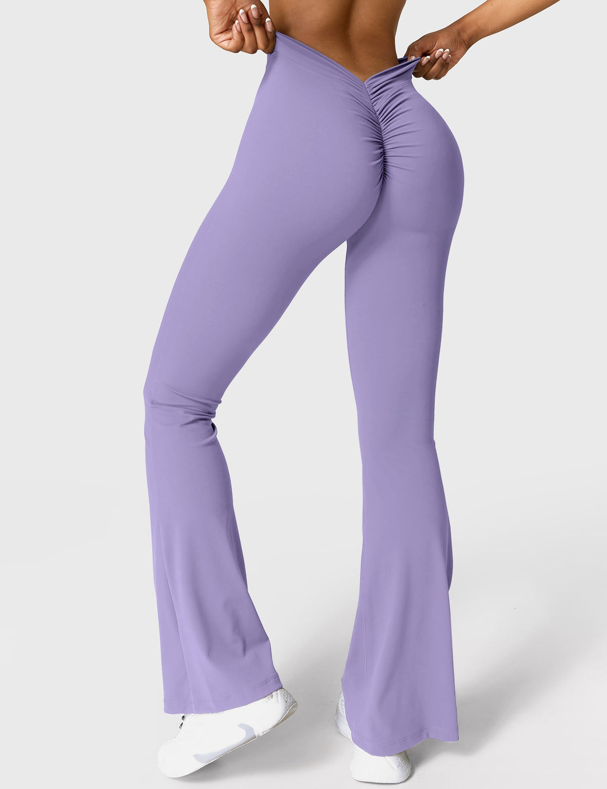 Daze Flared Leggings with V-Back