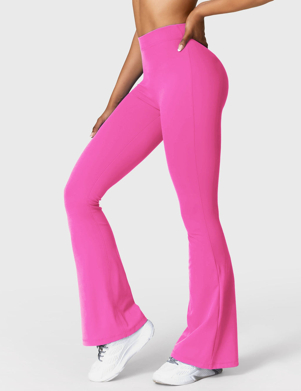 Daze Flared Leggings with V-Back